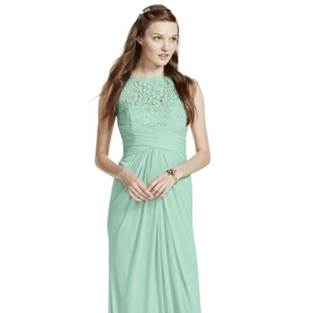 David’s bridal bridesmaid dress
